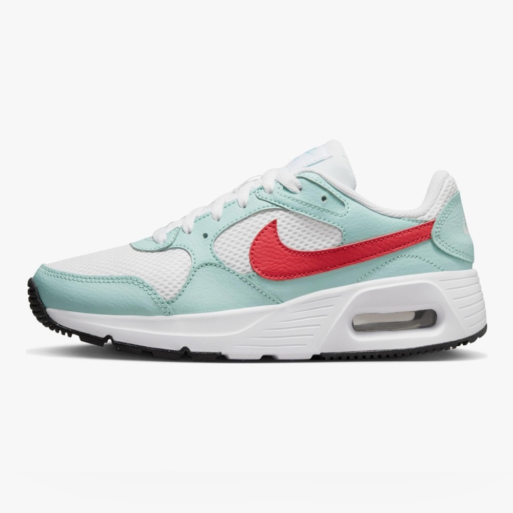 Nike Air Light Blue and Red Sneakers